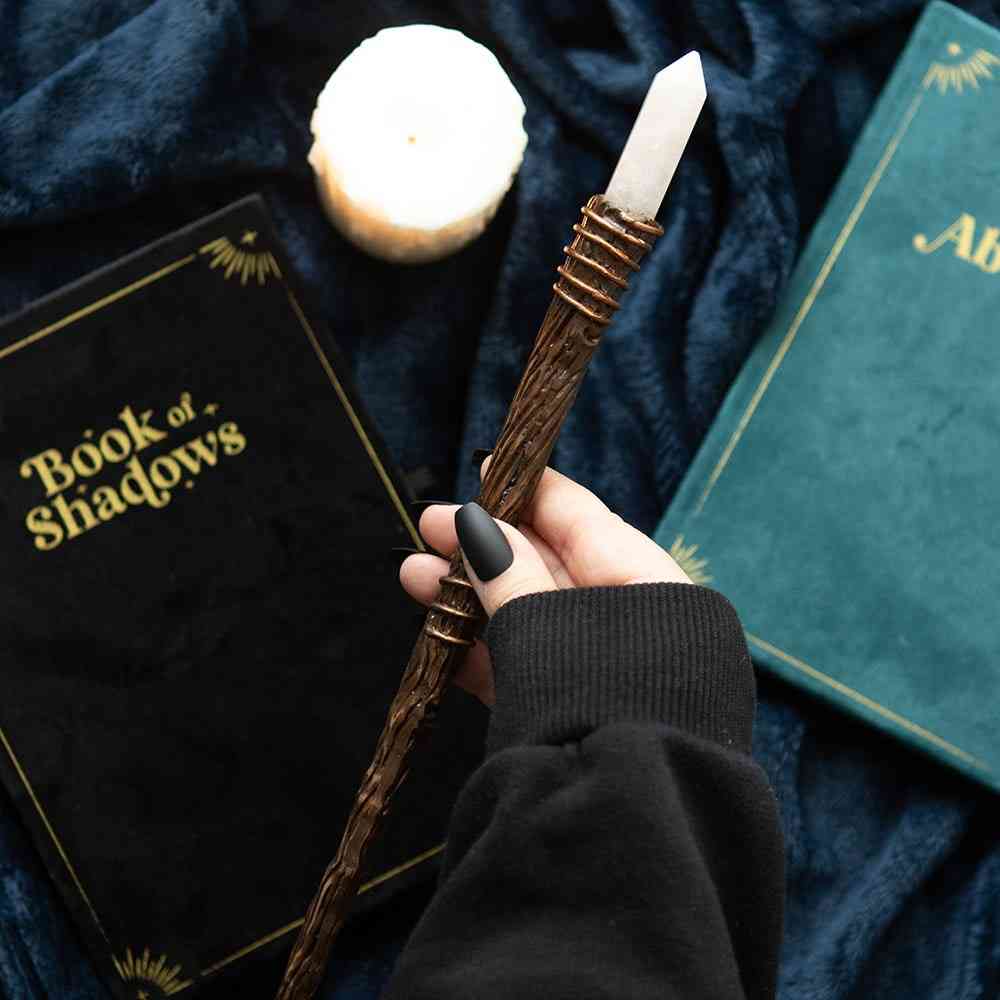 Something Different - Thin Energy Clearing Aura Quartz Crystal Zauberstab - Mehrfarben